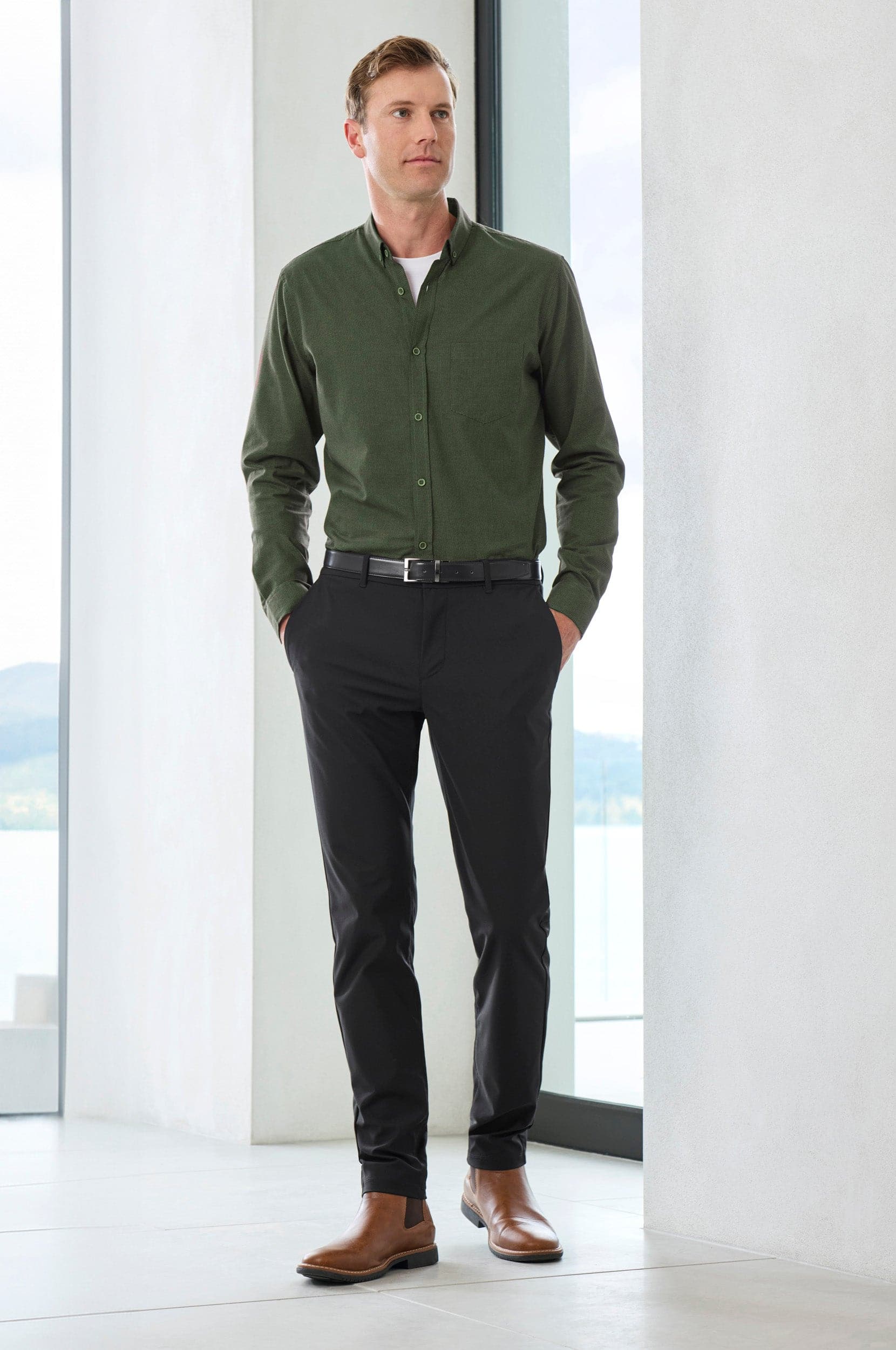 Biz Collection Men's Soul Long Sleeve Shirt S421ML Metro Workwear.