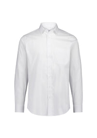 Biz Collection Men’s Fitzroy Classic Fit Long Sleeve Shirt S624M White / XS