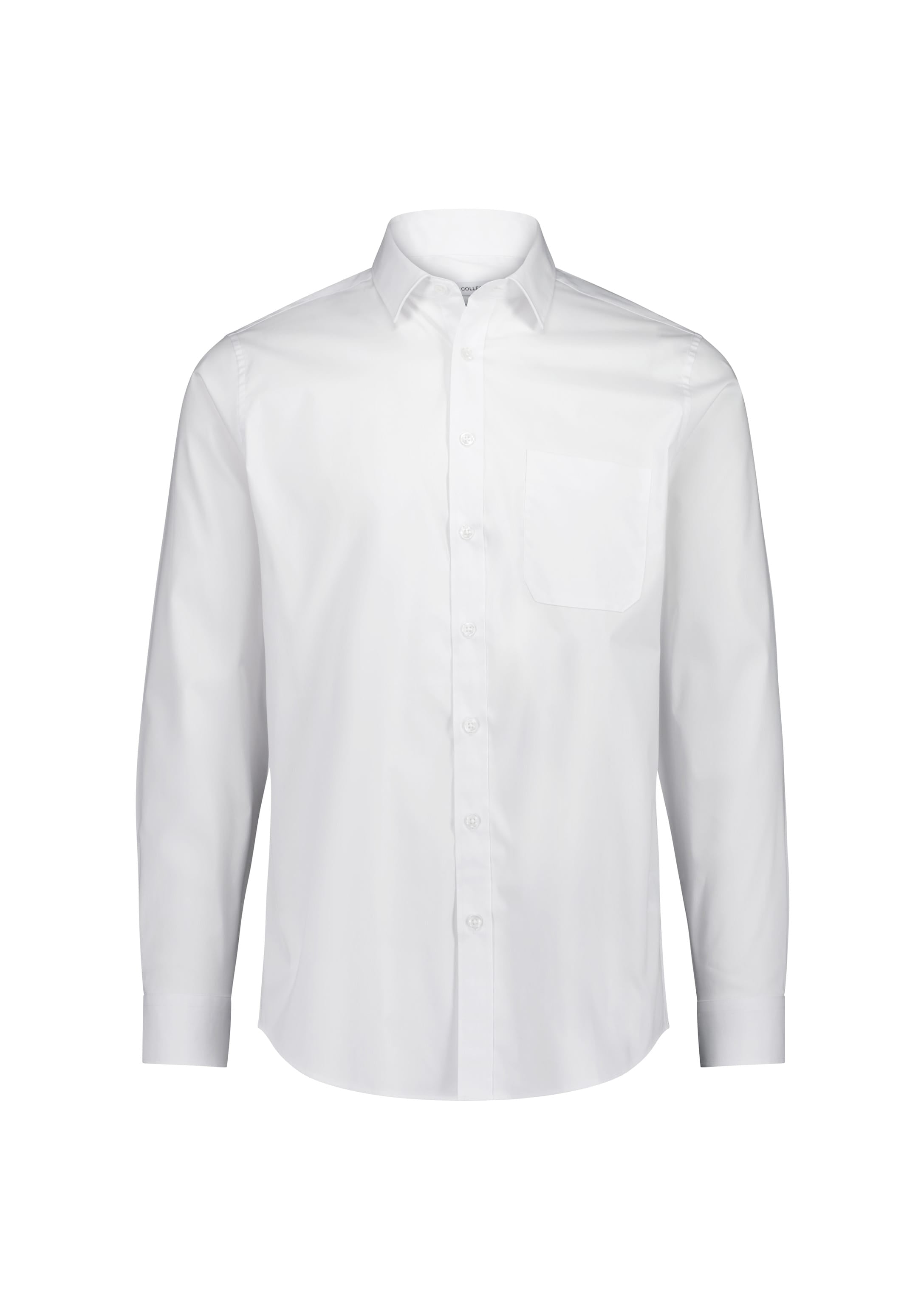 Biz Collection Men’s Fitzroy Classic Fit Long Sleeve Shirt S624M White / XS