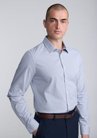 Biz Collection Men’s Fitzroy Slim Fit Long Sleeve Shirt S625M