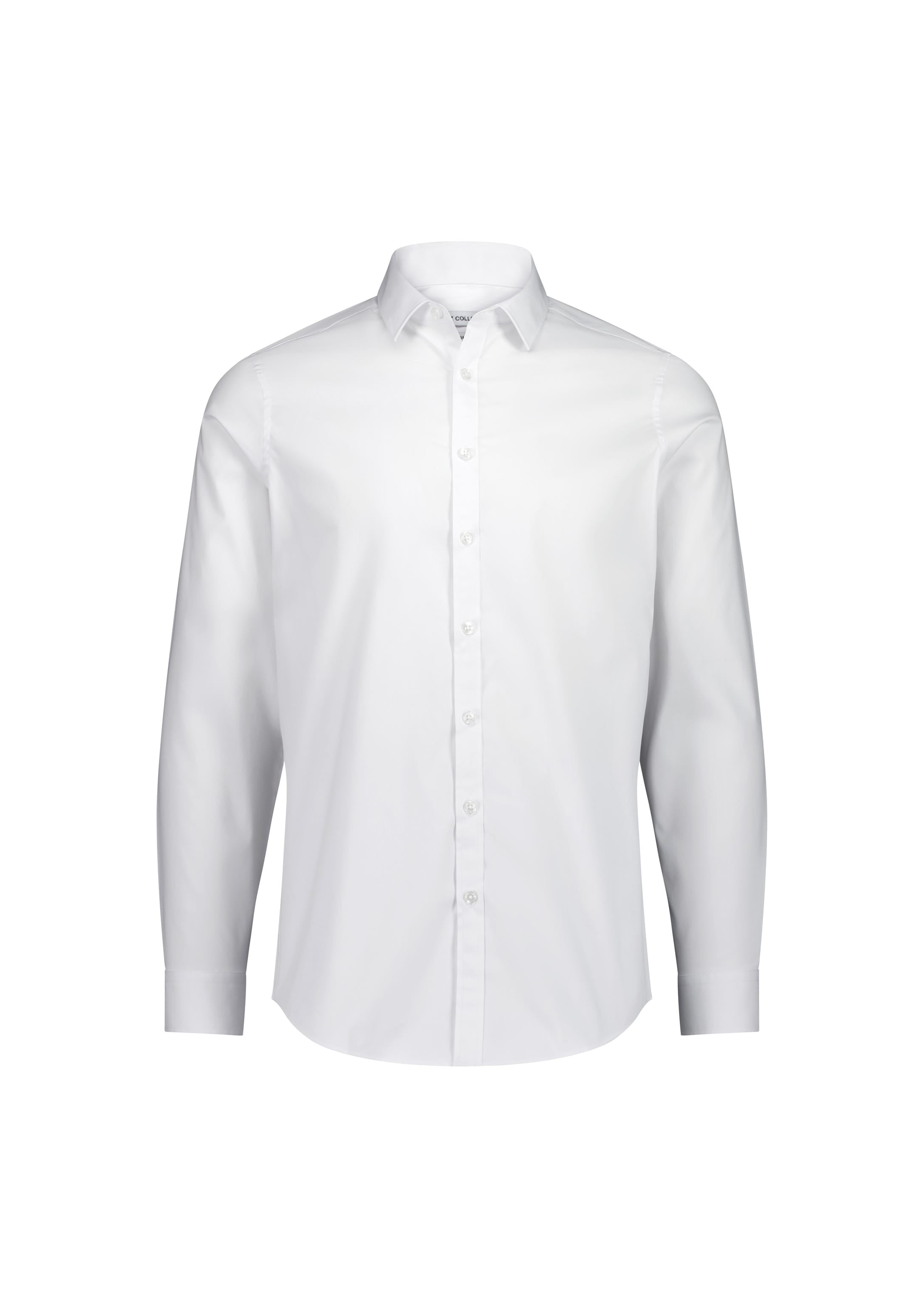Biz Collection Men’s Fitzroy Slim Fit Long Sleeve Shirt S625M White / XS