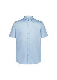 Biz Collection Men’s Fitzroy Classic Fit Short Sleeve Shirt S635M Sky / XS
