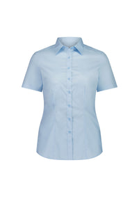 Biz Collection Women’s Fitzroy Short Sleeve Shirt S635W Sky / 6
