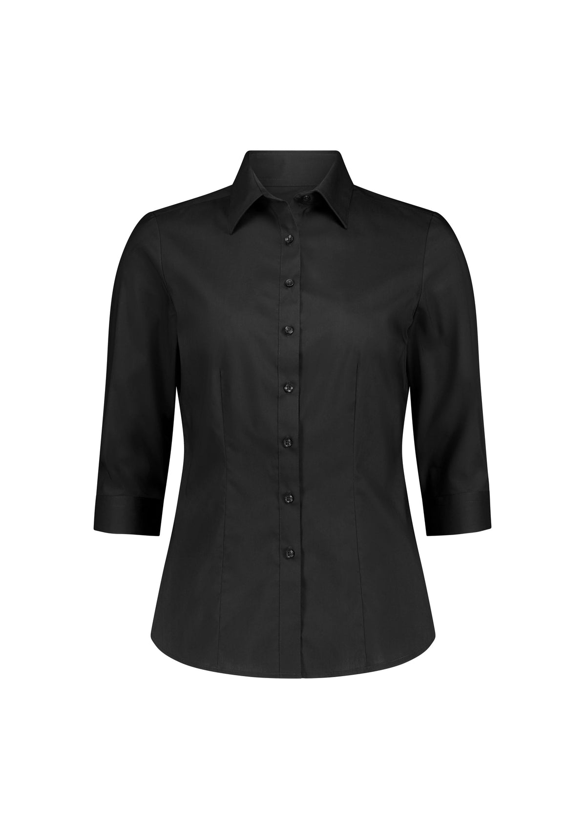 Biz Collection Women’s Fitzroy 3/4 Sleeve Shirt S636W Black / 6