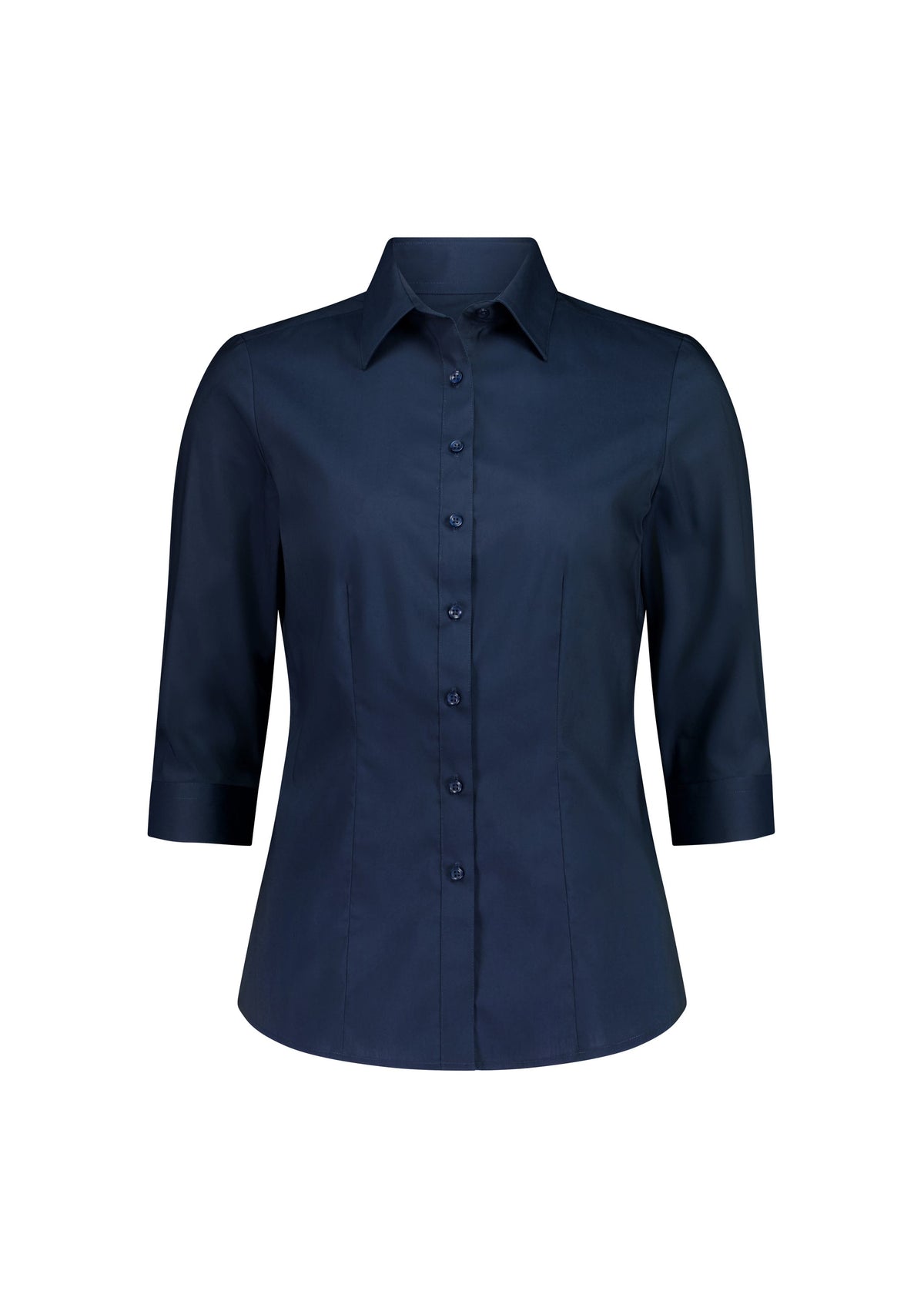 Biz Collection Women’s Fitzroy 3/4 Sleeve Shirt S636W Navy / 6