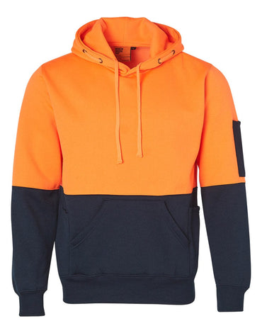 Winning Spirit Unisex Two-Tone Hi-Vis Fleecy Hoodie SW38