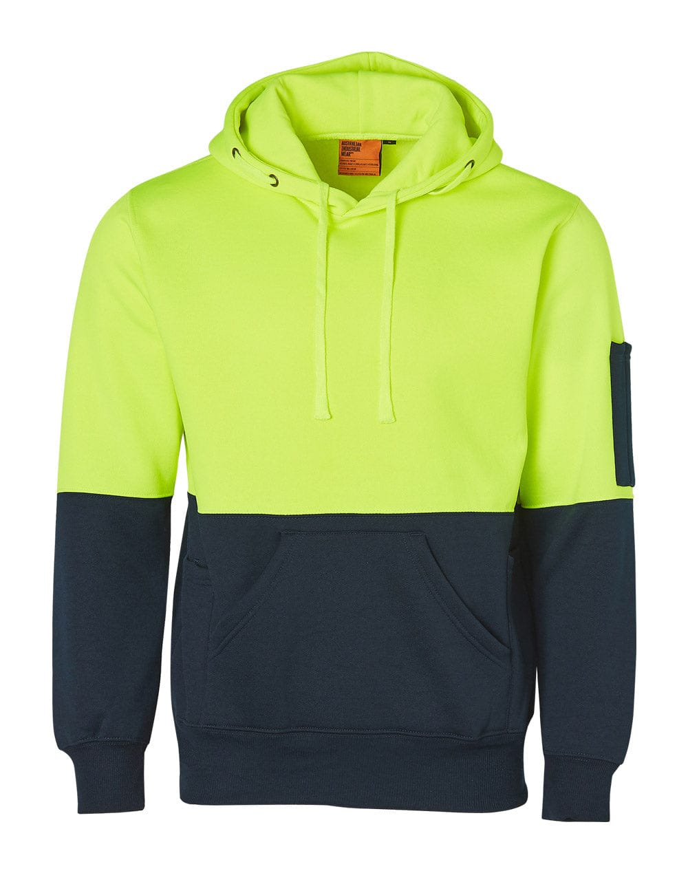 Winning Spirit Unisex Two-Tone Hi-Vis Fleecy Hoodie SW38