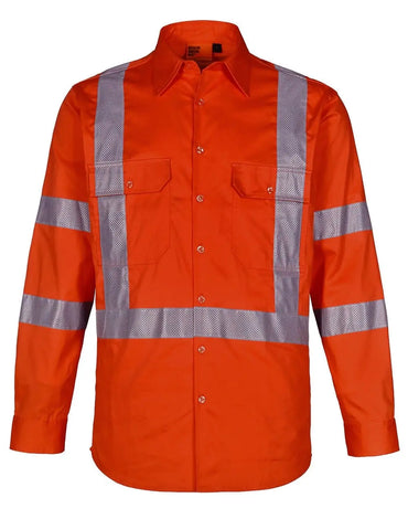 Unisex Biomotion NSW Rail Safety Shirt SW66 Metro Workwear.