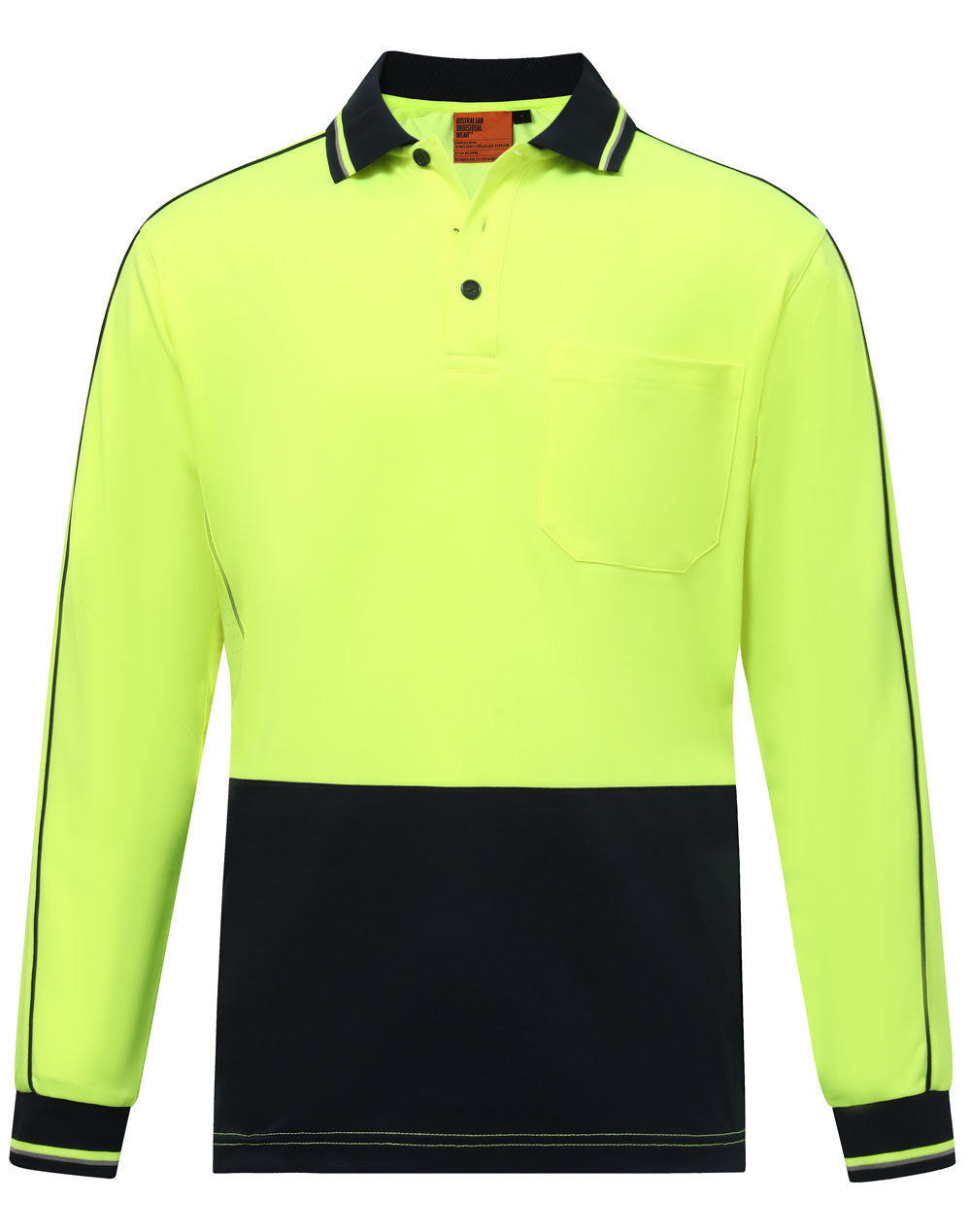 Unisex Hi Vis Sustainable Cool Breeze Safety Polo Shirt SW90 Metro Workwear.