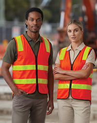 Hi Vis Vic Road Safety Vest SW92