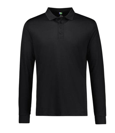 Biz Collection Action Men's Long Sleeve Polo Shirt P206ML Metro Workwear.