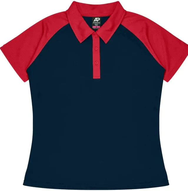 Aussie Pacific Manly Lady Polos 2318 Metro Workwear.