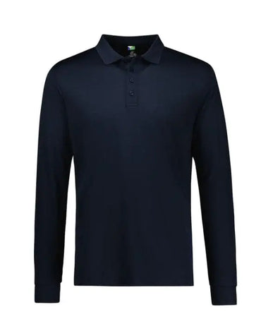 Biz Collection Action Men's Long Sleeve Polo Shirt P206ML Metro Workwear.