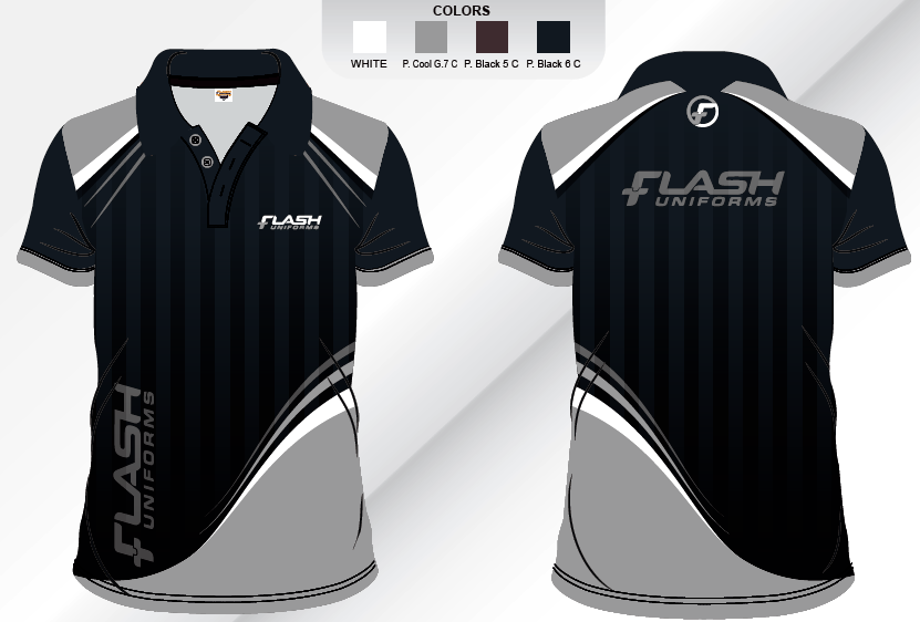 Custom Sublimated Corporate Polo Shirt SP23 Metro Workwear.