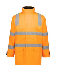SYZMIK Men’s Unisex Hi Vis VIC Rail 4 In 1 Waterproof Jacket ZJ580 Metro Workwear.