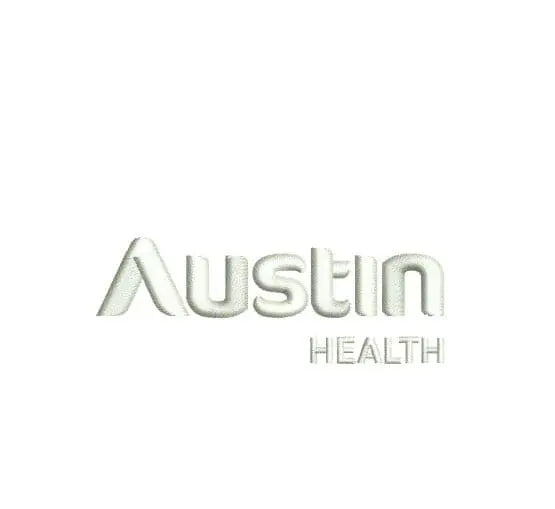 Austin Health Unisex Scrub Logo on File (Embroidery Only) - Simply Scrubs Australia
