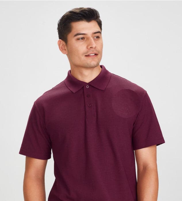 Biz Collection Men’s Crew Polo Shirt P400MS Metro Workwear.