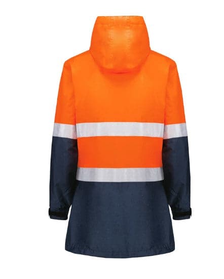 Syzmik Workwear Women's Hi Vis Ultralite Waterproof Jacket ZJ757 Metro Workwear.