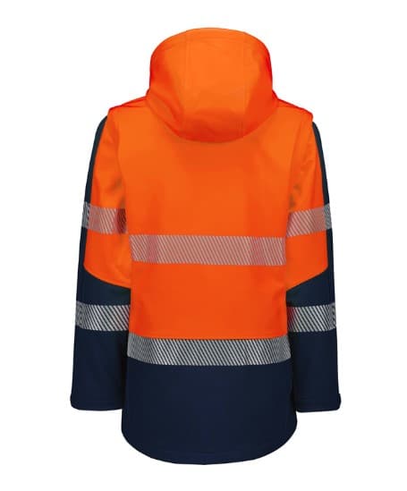 Syzmik Workwear Women's Streetworx 2 In 1 Stretch Softshell Jacket ZJ753 Metro Workwear.