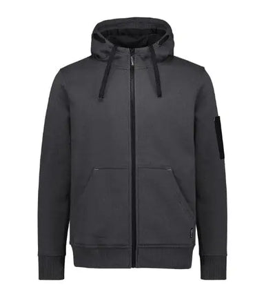 SYZMIK Men’s Unisex Zip Front Multi-Pocket Hoodie ZT468 Metro Workwear.