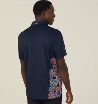 Water Dreaming Men's  Indigenous Corporate Polo Shirt CATJH6 Metro Workwear.