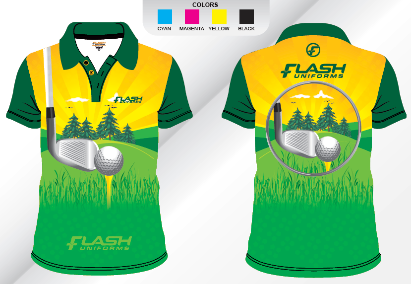 Custom Sublimated Golf Polo Shirt SP37 Metro Workwear.