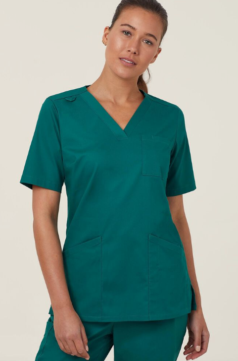 NNT Mayo Vital Antibacterial Scrub Top CATUMN Metro Workwear.