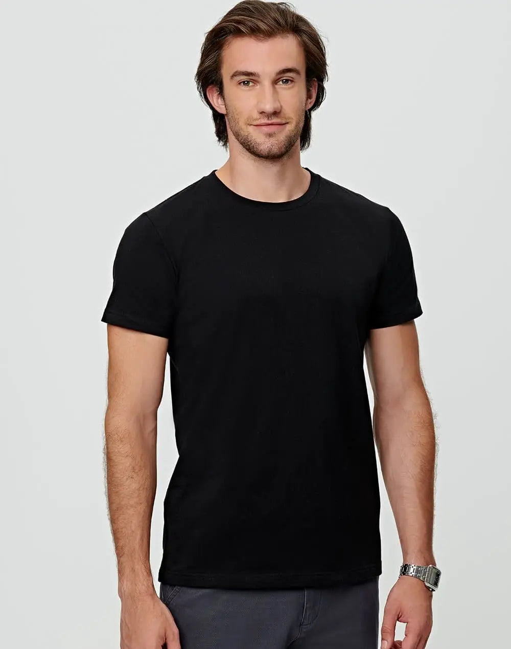 Mens Premium Cotton Tee TS41 Casual Wear Winning Spirit   