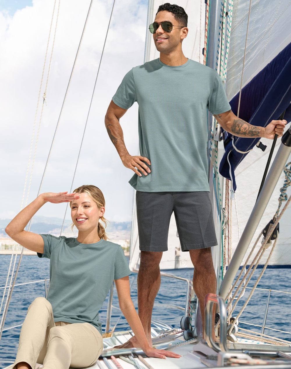 Men's Premium Cotton Face Tee TS43