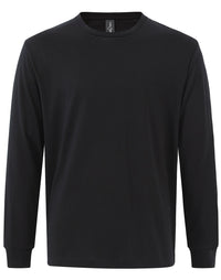 Men's Long Sleeve Premium Cotton Face Tee TS47
