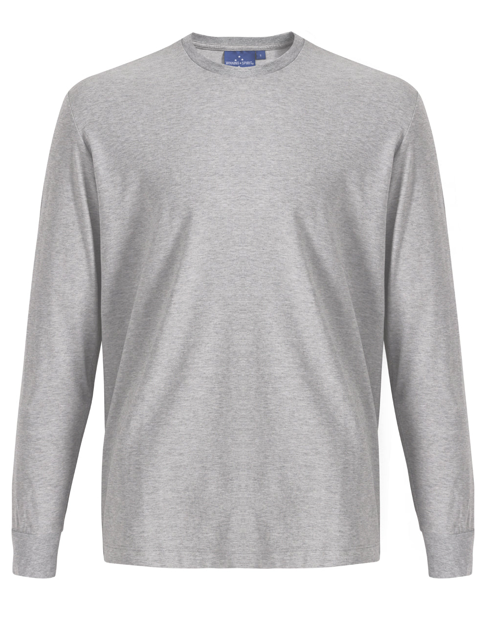 Men's Long Sleeve Premium Cotton Face Tee TS47