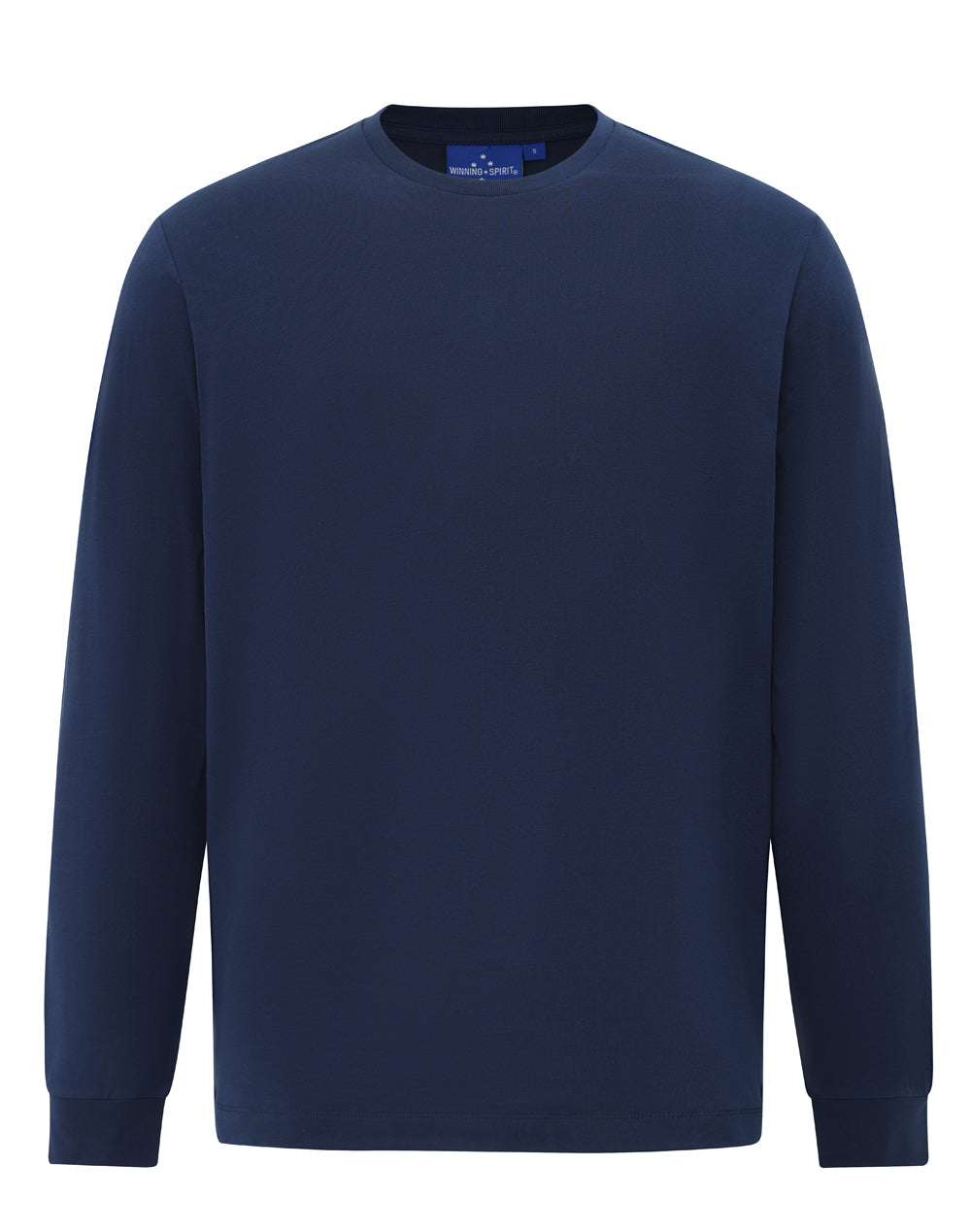 Men's Long Sleeve Premium Cotton Face Tee TS47