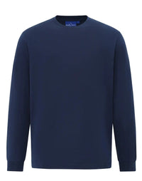 Men's Long Sleeve Premium Cotton Face Tee TS47