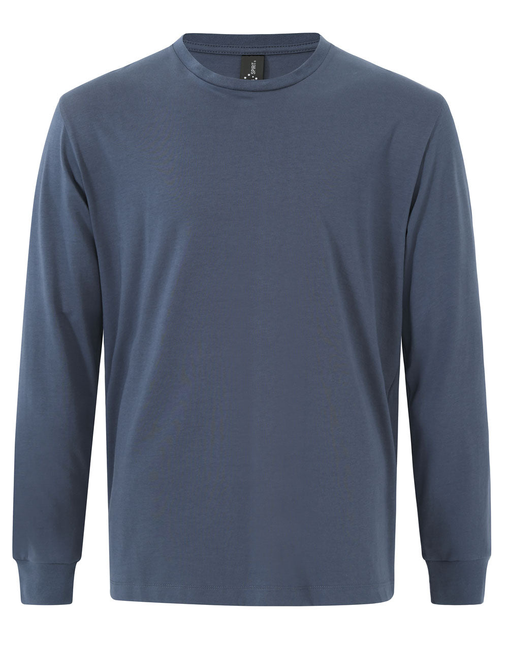 Men's Long Sleeve Premium Cotton Face Tee TS47