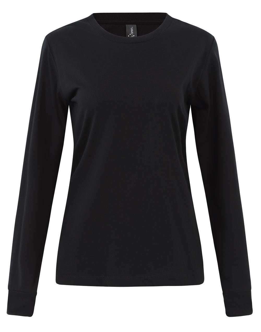 Women's Long Sleeve Premium Cotton Face Tee TS48