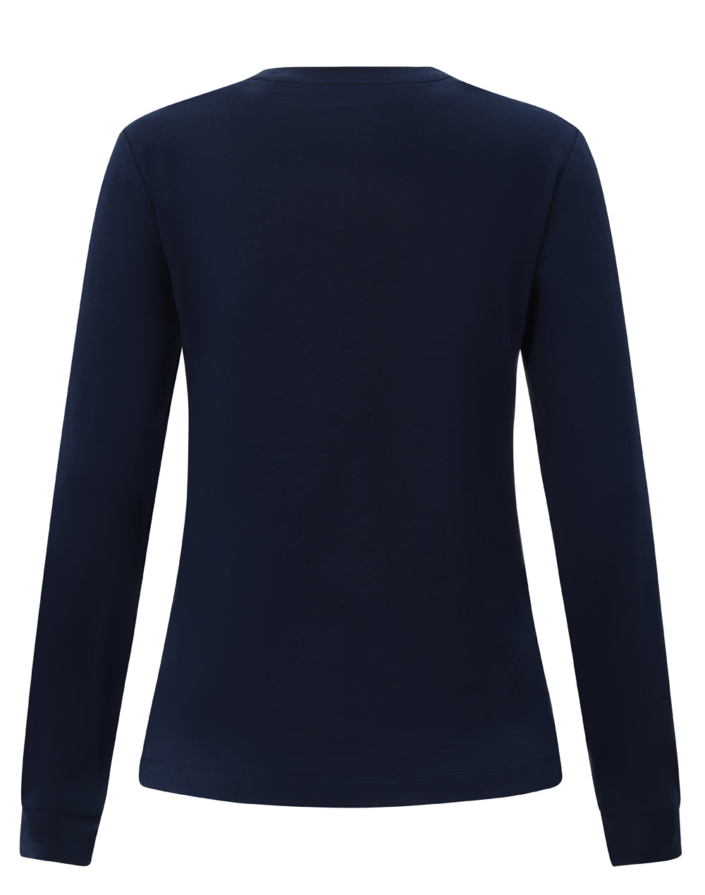 Women's Long Sleeve Premium Cotton Face Tee TS48