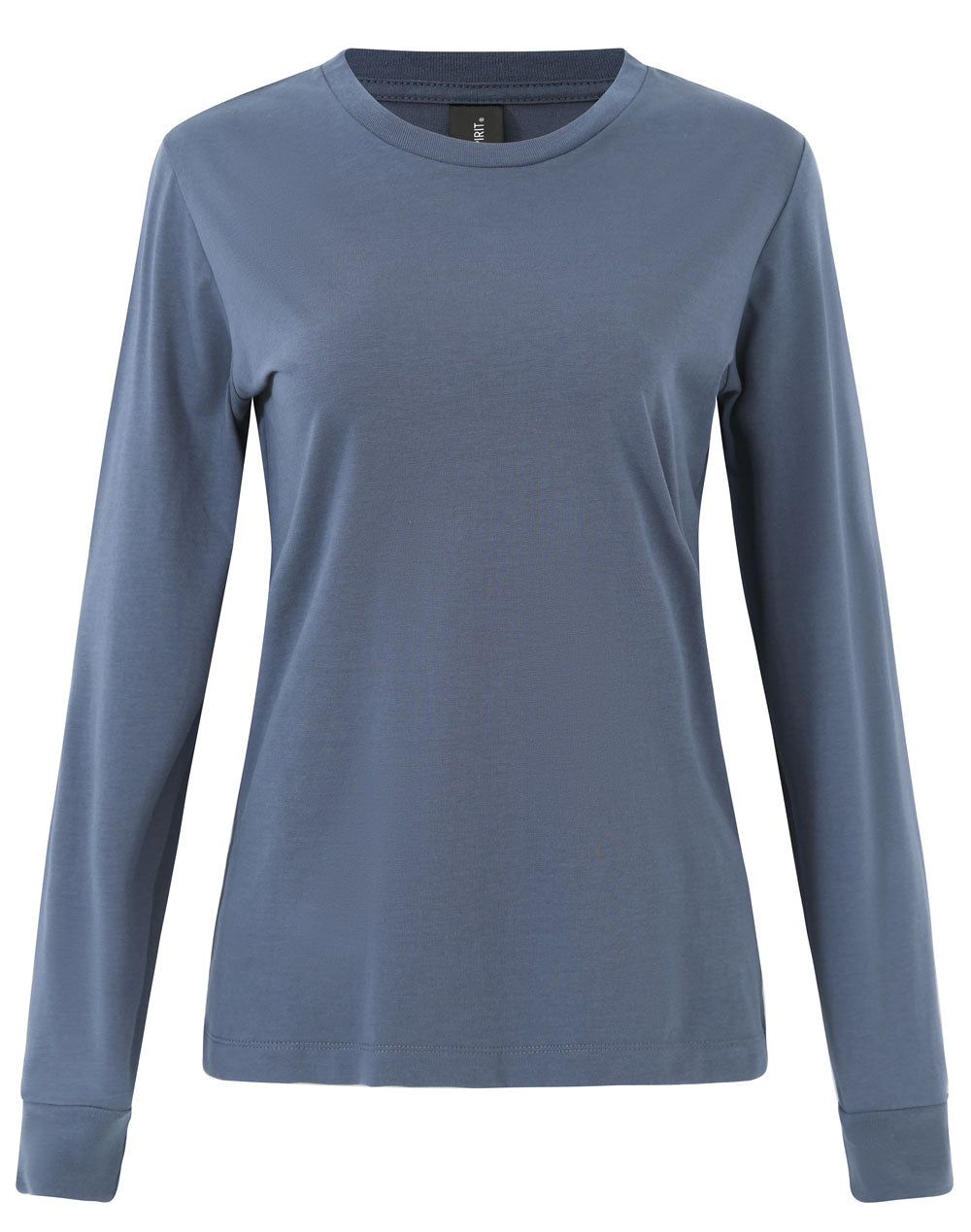 Women's Long Sleeve Premium Cotton Face Tee TS48