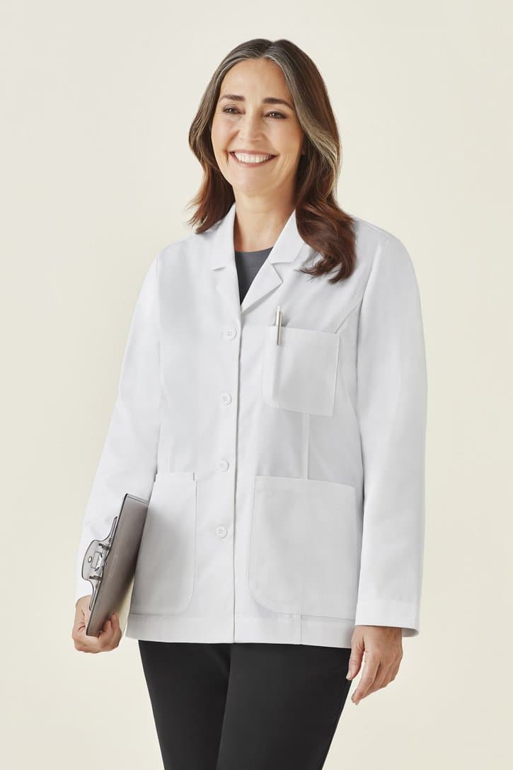Womens Hope Cropped Lab Coat CC144LC Metro Workwear.