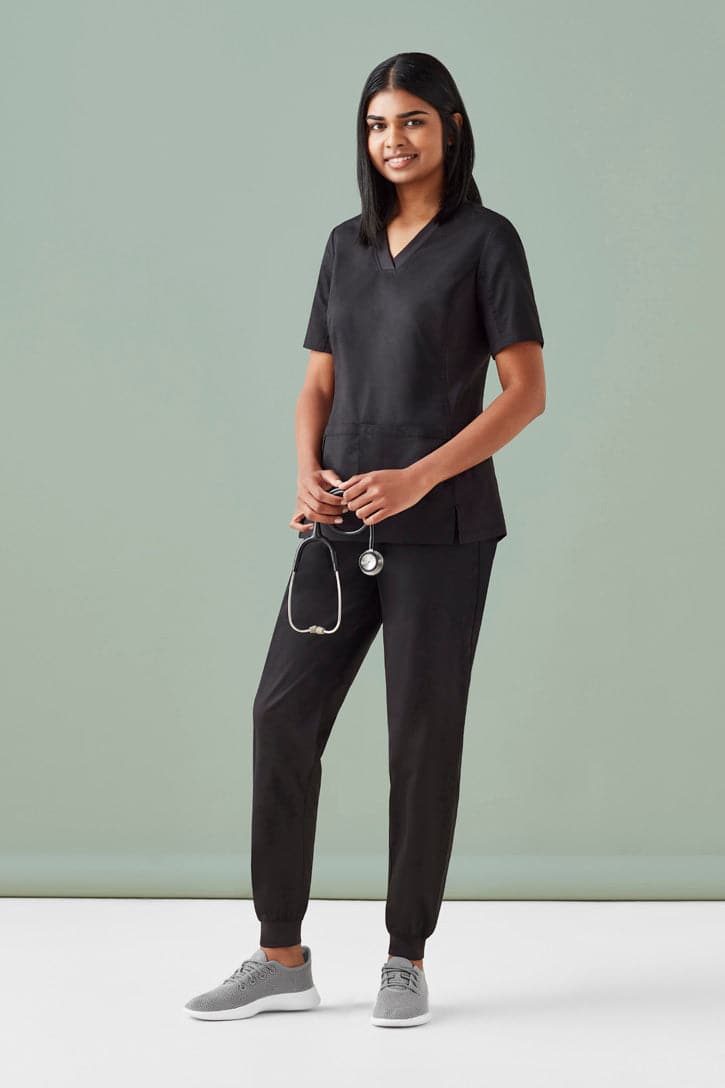 Womens Slim Leg Jogger Scrubs Pant CSP042LL Metro Workwear.