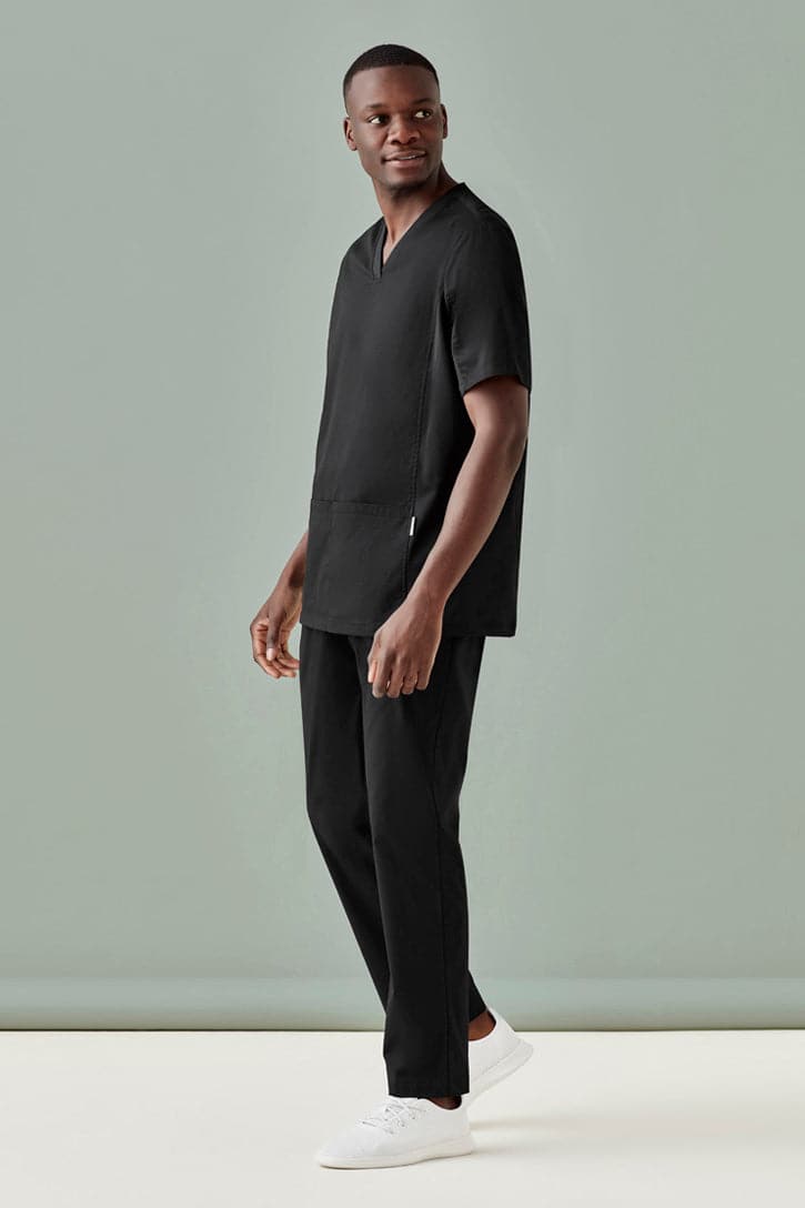 Biz Care Riley Mens Straight Healthcare Scrub Pant CSP047ML Metro Workwear.