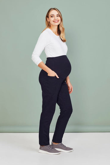 Biz Care Women's Maternity Scrub Pant CSP244LL Metro Workwear.