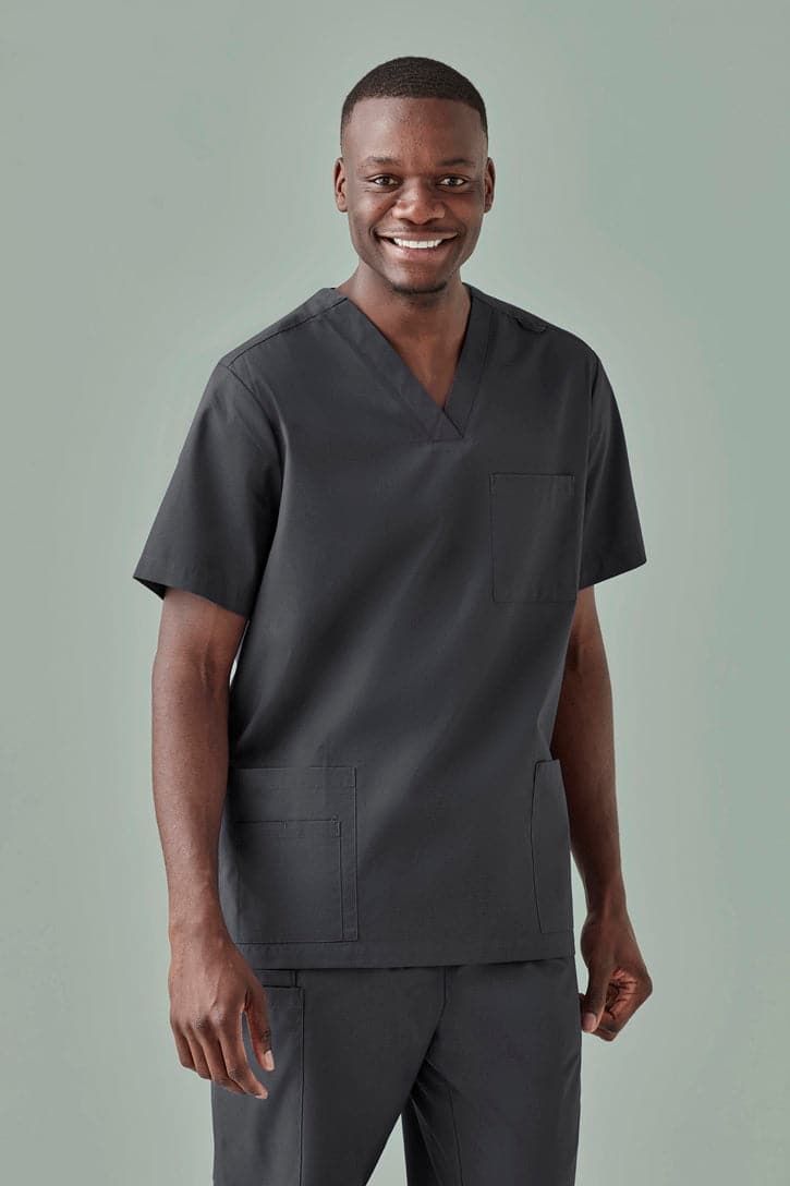 Mens Tokyo Anti-bacterial V-Neck Scrub Top CST141MS Metro Workwear.