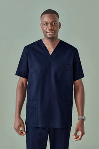 Mens Tokyo Anti-bacterial V-Neck Scrub Top CST141MS Metro Workwear.