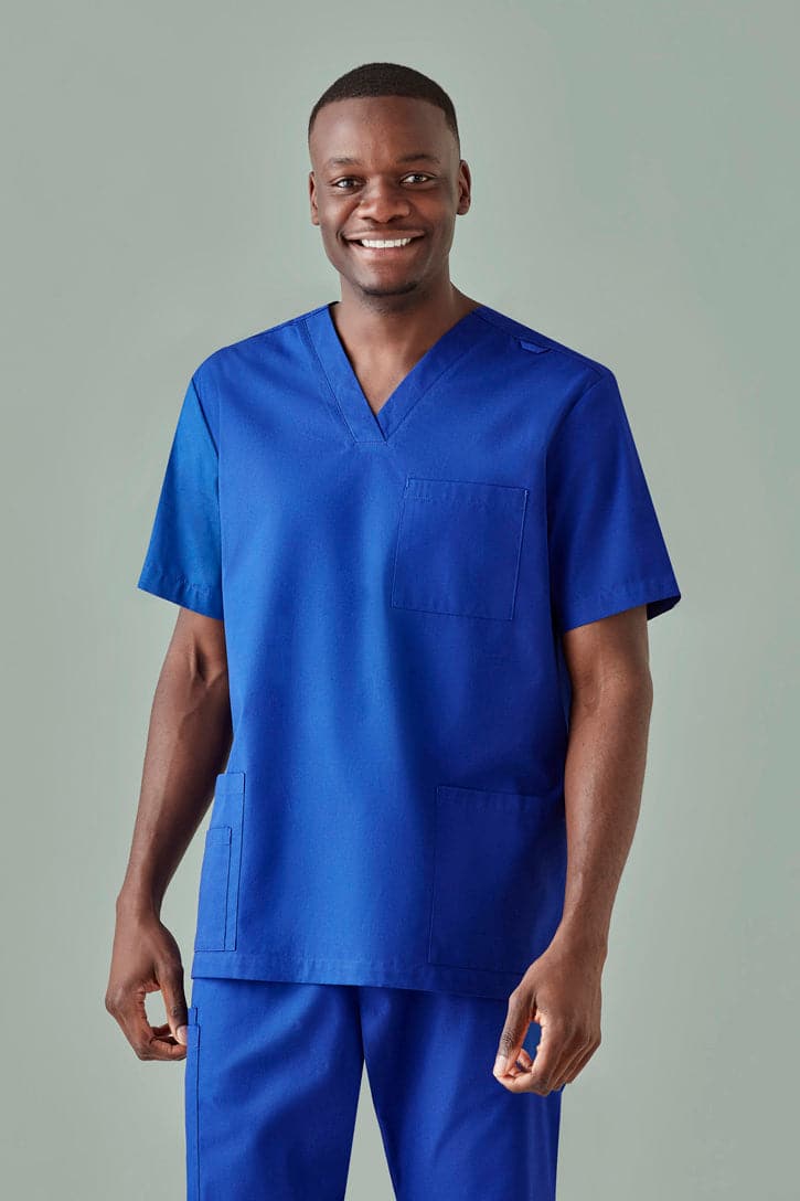 Mens Tokyo Anti-bacterial V-Neck Scrub Top CST141MS Metro Workwear.