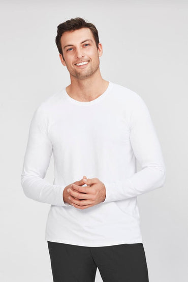 Biz Care Men's Long Sleeve Nurse Under Scrub CT247ML Metro Workwear.
