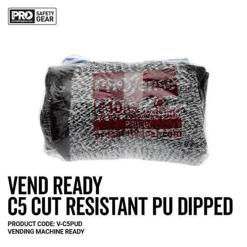 Pro Choice Prosense C5 With PU Palm Glove Vend Ready X12 Gloves - V-C5PUD
