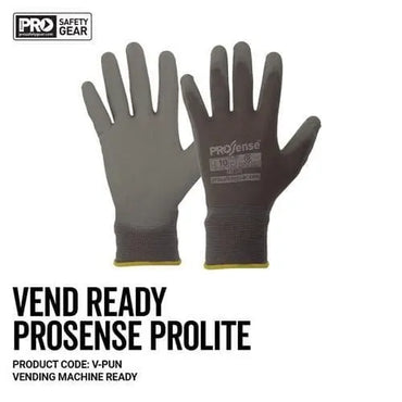 Pro Choice Prosense Prolite Glove Vend Ready X12 - V-PUN Metro Workwear.
