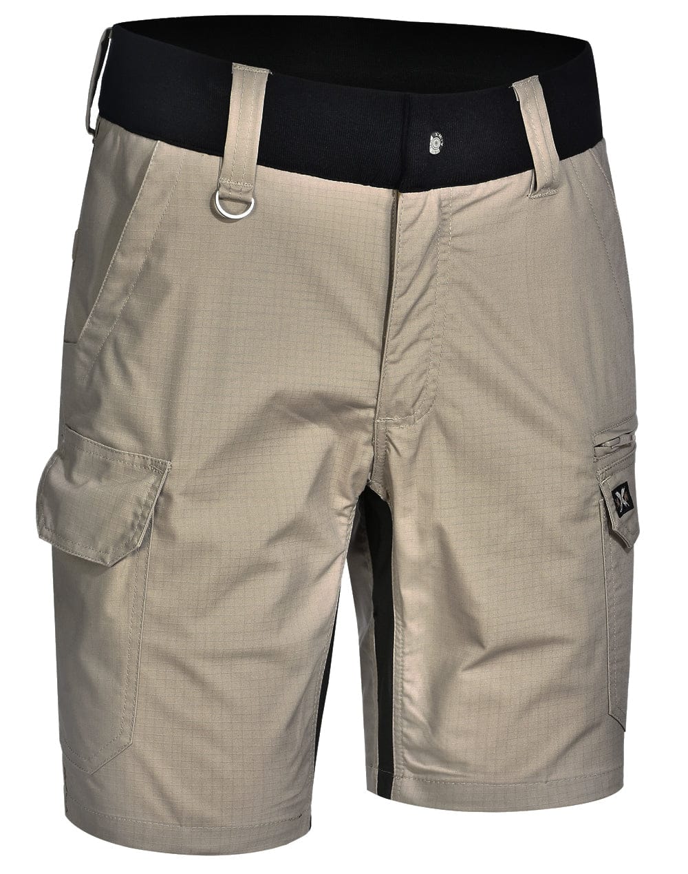 Unisex Ripstop Stretch Work Shorts WP25 in Sand