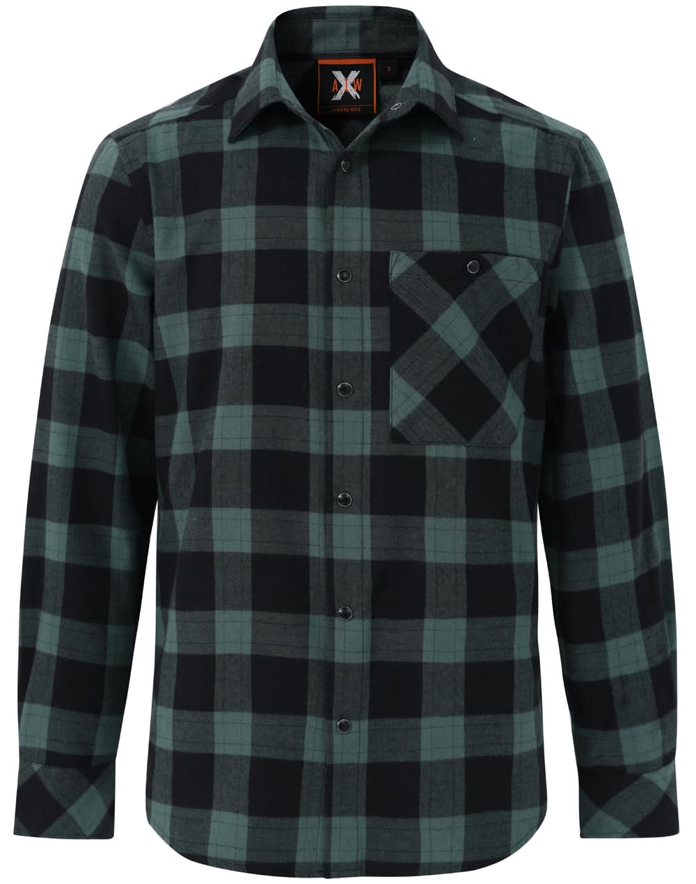 Winning Spirit Unisex Classic Flannel Plaid Shirt WT11