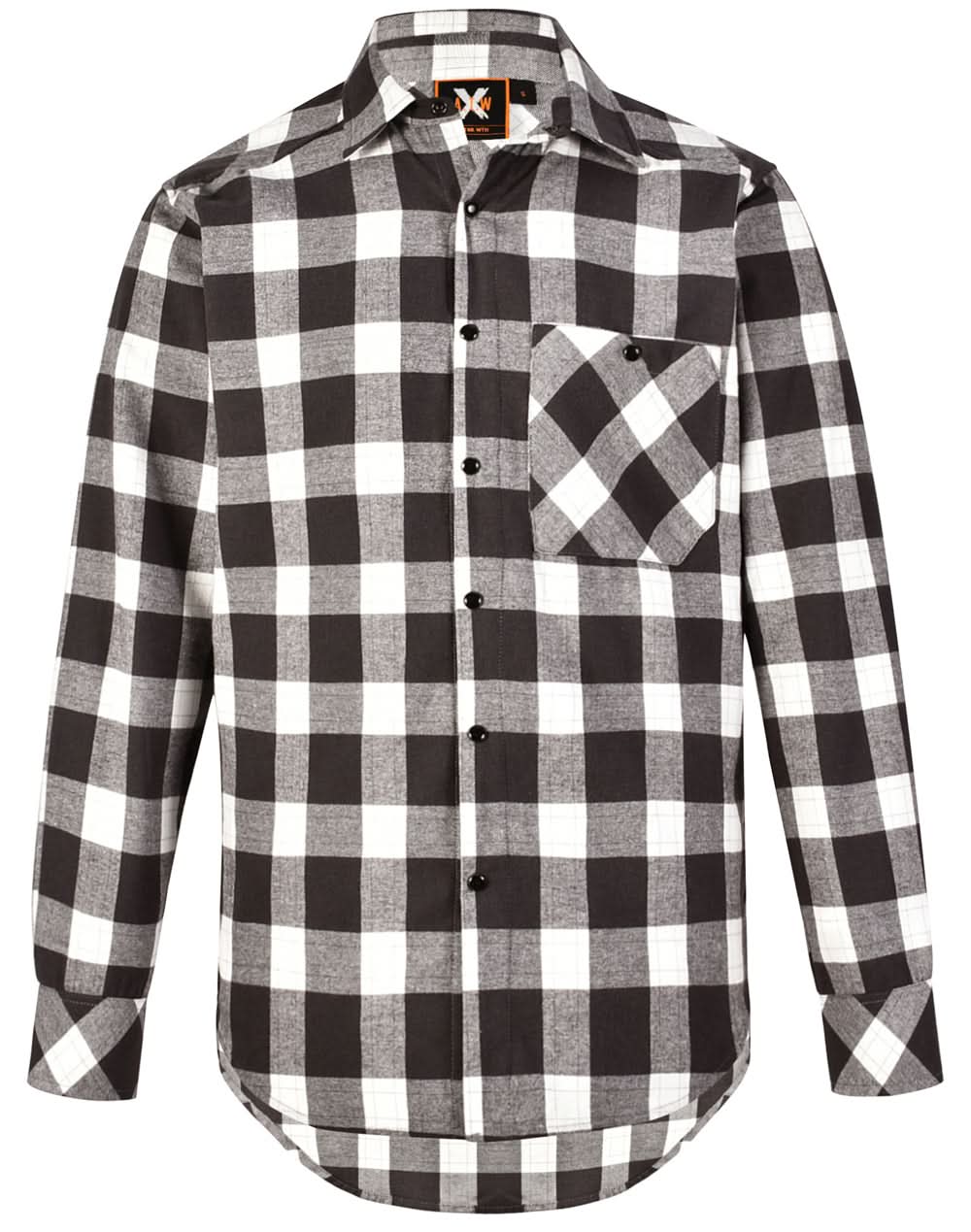 Winning Spirit Unisex Classic Flannel Plaid Shirt WT11